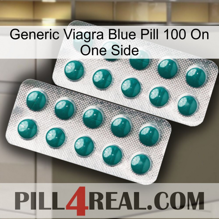 Generic Viagra Blue Pill 100 On One Side dapoxetine2
